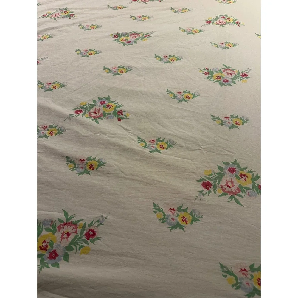 Ralph Lauren‎ King Size Sunnyvale Sheet Set Floral 100% Cotton no iron Rare HTF